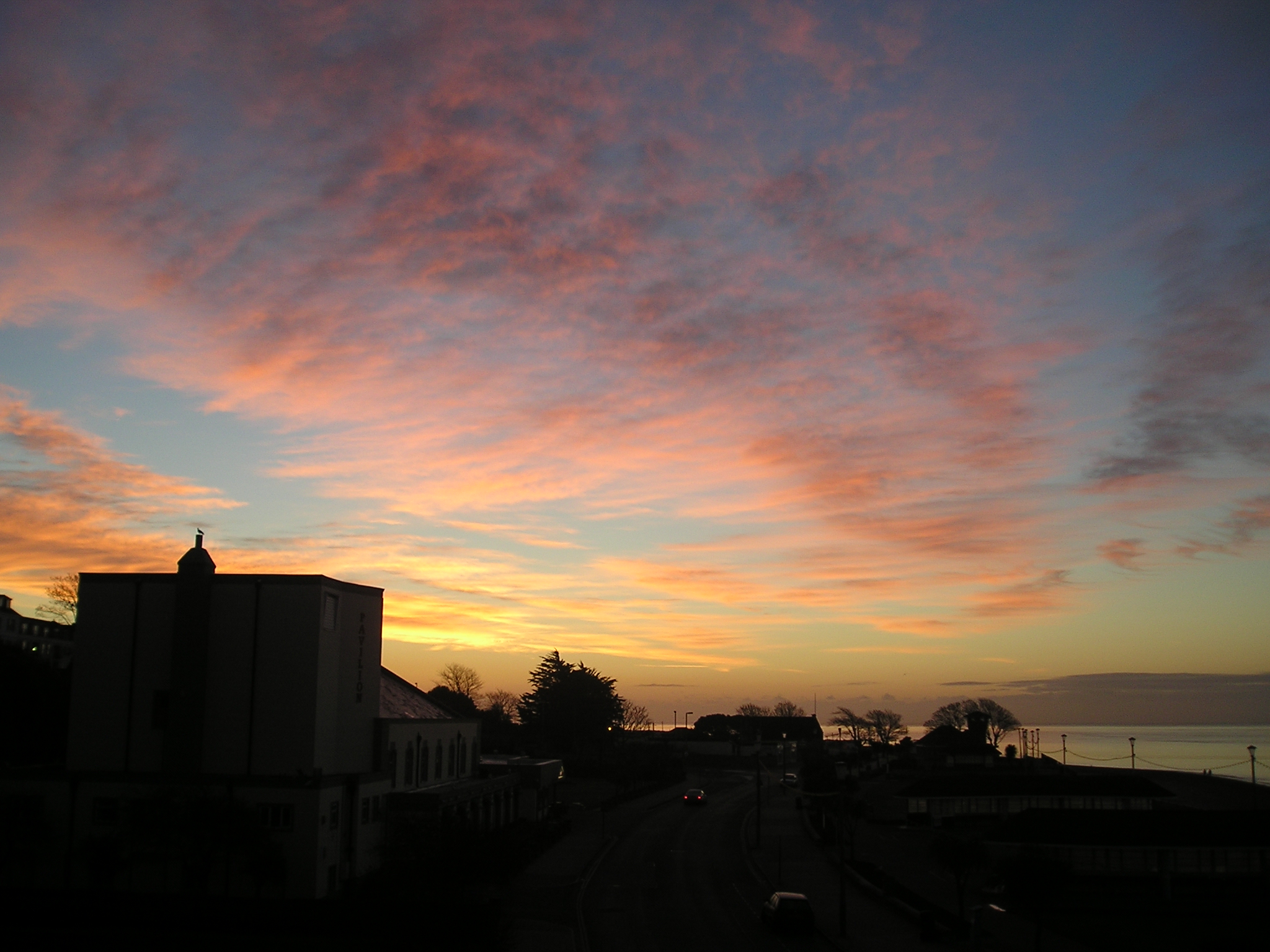 Sunrise over the Pavilion